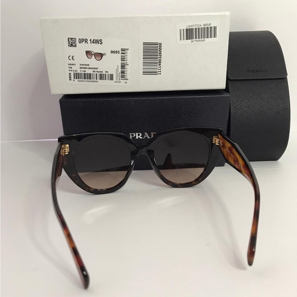 New - Prada PR 14WS 2AU6S1 52 Ladies Sunglasses - Picture 4 of 12